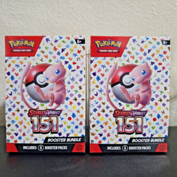 Factory Sealed x2 Pokemon TCG Scarlet & Violet 151 Booster Bundle Free Shipping! - Image 1