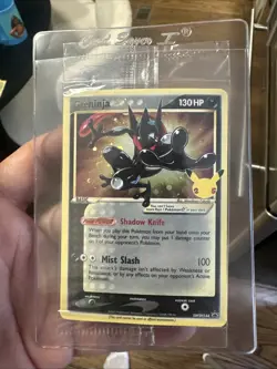 Greninja Gold Star SWSH144 Black Star Promos Celebrations Holo Pokemon Sealed - Image 3