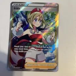 Irida (Full Art) 186/189 Swsh10: Astral Radiance Holo Pokemon, NM - Image 3