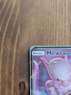 Pokemon TCG: Mewtwo GX SM196 Sun & Moon Black Star Promo 2019 DAMAGED - Image 2