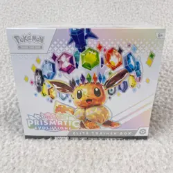 Pokemon Prismatic Evolution Elite Trainer Box Scarlet & Violet Trading Card Game - Image 1