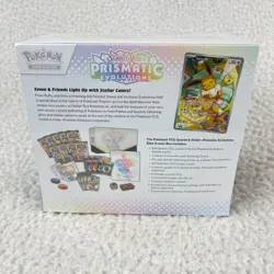 Pokemon Prismatic Evolution Elite Trainer Box Scarlet & Violet Trading Card Game - Image 3