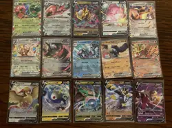 15 ALL ULTRA RARE Pokemon Cards Lot (Vs & ex) No Duplicates No Bulk Near Mint - Image 1