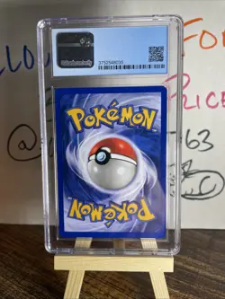 ✨ Pokemon Crobat, “DOUBLE” HOLO Error, CGC 8.5, Neo Revelation 4/64, SWIRL ✨ - Image 2