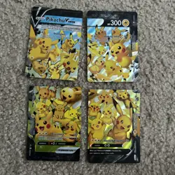 Pikachu V-Union [Set of 4] SWSH: Sword & Shield Promo Cards - Image 1