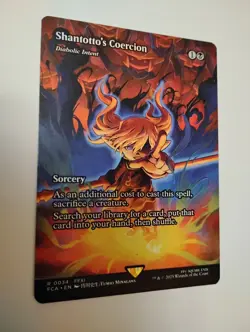 Shantotto's Coercion - Diabolic Intent (Showcase) Final Fantasy MTG card - Image 1