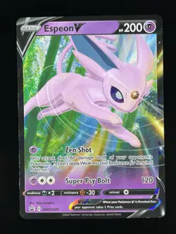 Espeon V - SWSH201 SWSH: Sword & Shield Promo Cards NM Holo English 7672 - Image 1