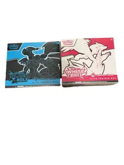 New Sealed Pokemon Center Black Bolt & White Flare Elite Trainer Box ETB Set - Image 1