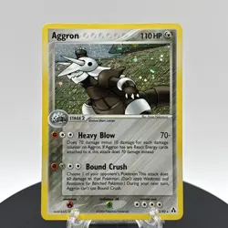 2006 Aggron 2/92 Rare Legend Maker Pokemon Card NM Holo 2/92 - Image 2