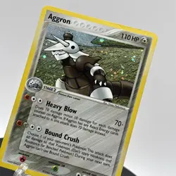 2006 Aggron 2/92 Rare Legend Maker Pokemon Card NM Holo 2/92 - Image 3