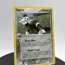 2006 Aggron 2/92 Rare Legend Maker Pokemon Card NM Holo 2/92 - Image 4