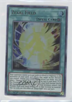 Zexal Field 1st Ed. YuGiOh Brothers of Legend #BROL-EN054 0bt4 - Image 1