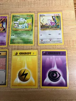 1999-2000 Pokemon Base Set Mixed Lot of 10 Cards EXMT+ - NM - Image 3