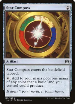 1x Star Compass NM Eng MTG - Iconic Masters - Image 1
