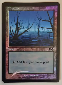 MTG Magic the Gathering - Swamp Arena League Promos - GD - Image 1