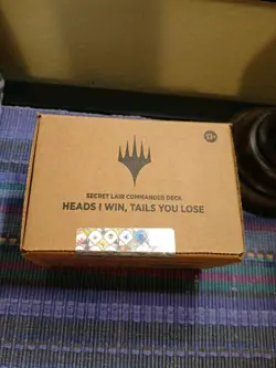 heads I win tails you lose secret lair sealed deck - Image 1