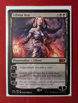 Liliana Vess - Core Set 2015 - #103/269 - Regular - LP - Image 1
