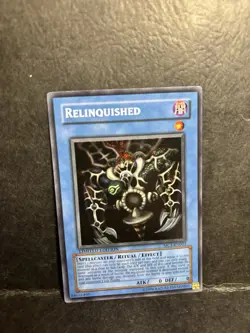 Yugioh, Relinquished MC1-EN003, Secret Rare, Limited Edition, LP - Image 1