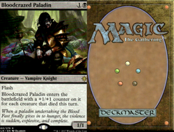 Magic the Gathering -MTG- Bloodcrazed Paladin - Image 1