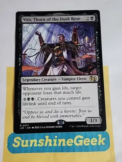 Vito, Thorn of the Dusk Rose (Anime) Foundations Jumpstart Regular - Image 1