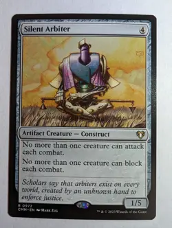 1x MTG Silent Arbiter - Commander Masters (CMM) #972 - Magic the Gathering - Image 1