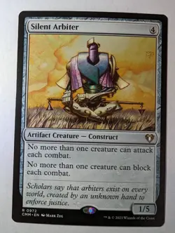 1x MTG Silent Arbiter - Commander Masters (CMM) #972 - Magic the Gathering - Image 2