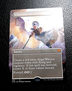 MTG Starnheim Unleashed (Borderless) - Kaldheim (KHM) #294 M/NM, Mythic Rare - Image 3