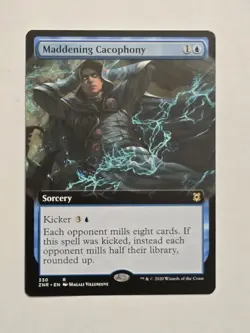 Maddening Cacophony - Extended Zendikar Rising - Near Mint - Magic the Gathering - Image 1