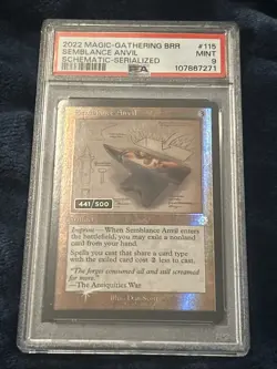 Semblance Anvil Serialized - PSA 9 - MTG - Image 1