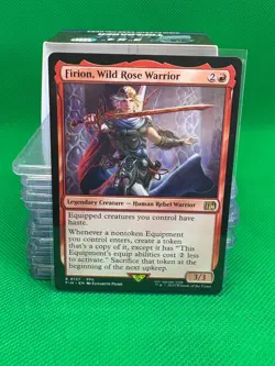 MTG - Firion, Wild Rose Warrior 0137 | FIN | - Image 1