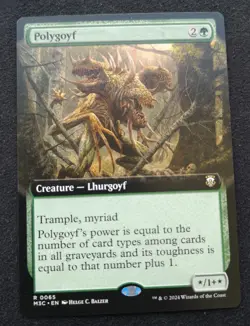 Polygoyf - Extended Art - M3C - NM Unplayed - EN - 0065 - Image 1