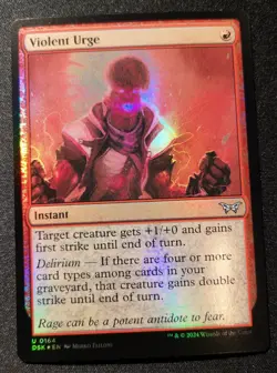 Violent Urge - Foil - DSK - MTG - EN - NM - 0164 - Image 1