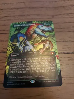 Finale of Devastation (Borderless) Commander Masters Foil - Image 1