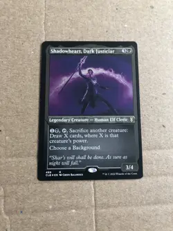 MTG Shadowheart, Dark Justiciar Commander Legends: Battle for Baldur's Gate 499 - Image 1