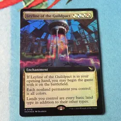 Leyline Of The Guildpact Extended Art Foil, Mtg Single, MKM 0418 - Image 1