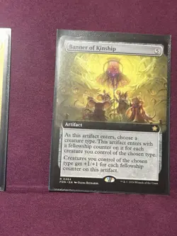 MTG Banner of Kinship (Extended Art) [Foundations] Near Mint​ - Image 3