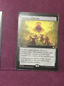 MTG Banner of Kinship (Extended Art) [Foundations] Near Mint​ - Image 4