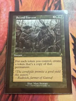MTG Second Harvest (Retro Frame) [Innistrad Remastered] - Image 3