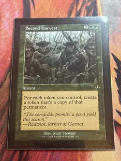 MTG Second Harvest (Retro Frame) [Innistrad Remastered] - Image 4