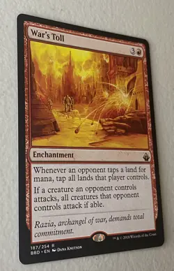 War's Toll Battlebond Red Rare MAGIC THE GATHERING MTG CARD - Image 4