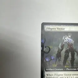 MTG - Filigree Vector (Extended Art) Commander: March of the Machine Regular 102 - Image 2