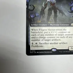 MTG - Filigree Vector (Extended Art) Commander: March of the Machine Regular 102 - Image 5