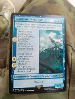 Summon: Leviathan Final Fantasy Regular Mint Card - Image 1