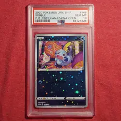 Pokemon 2021 Japanese Kanazawa Box Promo: Sobble 146/S-P - PSA 10 - Image 1