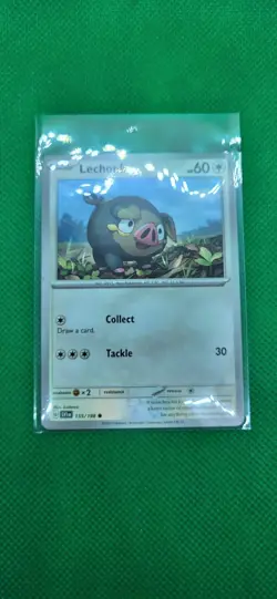 Lechonk-Pokemon TCG-Scarlet & Violet Base Set 155/198 Holo Promo 155 -NM/M - Image 3