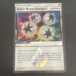 Super Boost Energy 136/156 | Ultra Prism Sun & Moon Pokemon TCG LP 2018 - Image 1