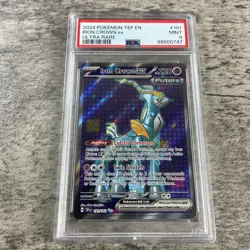 Iron Crown ex - 191/162 - Ultra Rare - Temporal Forces - Pokemon TCG PSA 9 - Image 1
