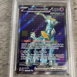 Iron Crown ex - 191/162 - Ultra Rare - Temporal Forces - Pokemon TCG PSA 9 - Image 3
