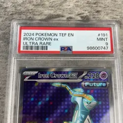Iron Crown ex - 191/162 - Ultra Rare - Temporal Forces - Pokemon TCG PSA 9 - Image 5