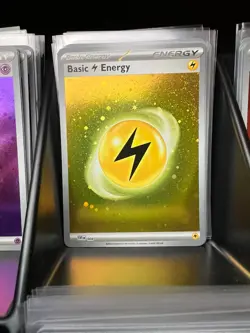 Basic Lightning Energy (Cosmos Holo) 004 Pokemon 151 Holo - Image 1